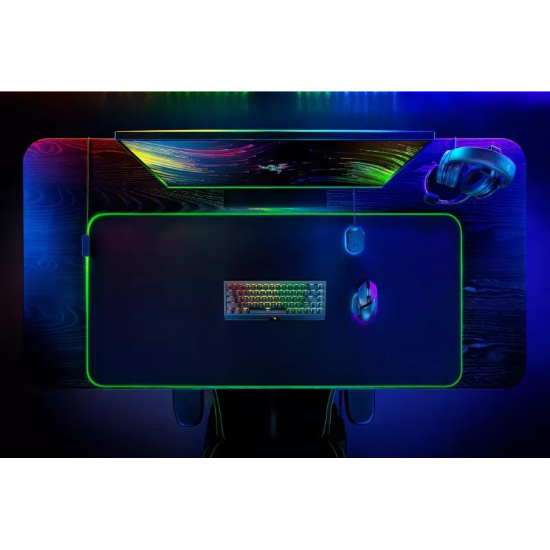RAZER Goliathus Chroma 3xl - Soft Gaming Mouse Mat With Chroma RGB - Black