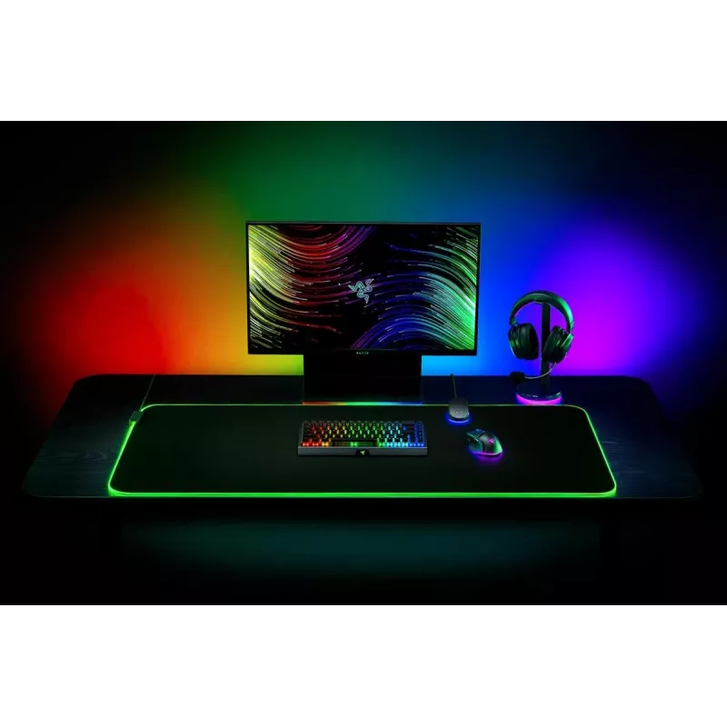 RAZER Goliathus Chroma 3xl - Soft Gaming Mouse Mat With Chroma RGB - Black