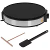 Crepe Maker Adler AD 3058 1600 W Black Stainless Steel