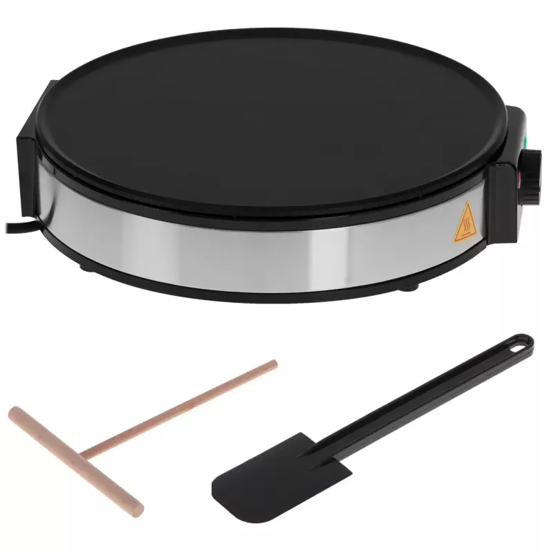Crepe Maker Adler AD 3058 1600 W Black Stainless Steel