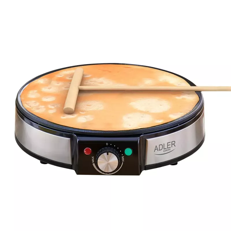 Crepe Maker Adler AD 3058 1600 W Black Stainless Steel