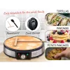 Crepe Maker Adler AD 3058 1600 W Black Stainless Steel