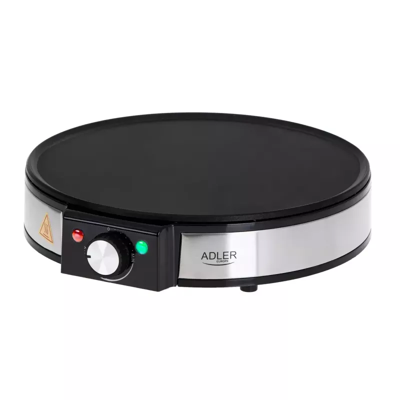 Crepe Maker Adler AD 3058 1600 W Black Stainless Steel