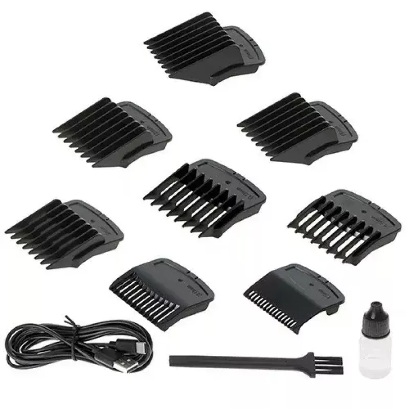 Hair clipper Camry CR 2835g cordless — adjustable cutting steps for hair trimming