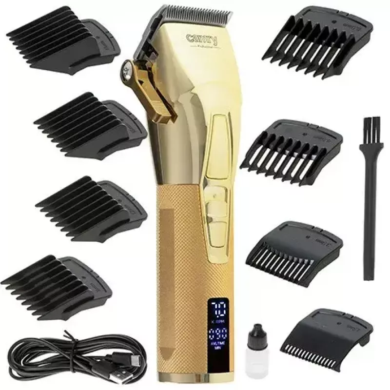 Hair clipper Camry CR 2835g cordless — adjustable cutting steps for hair trimming