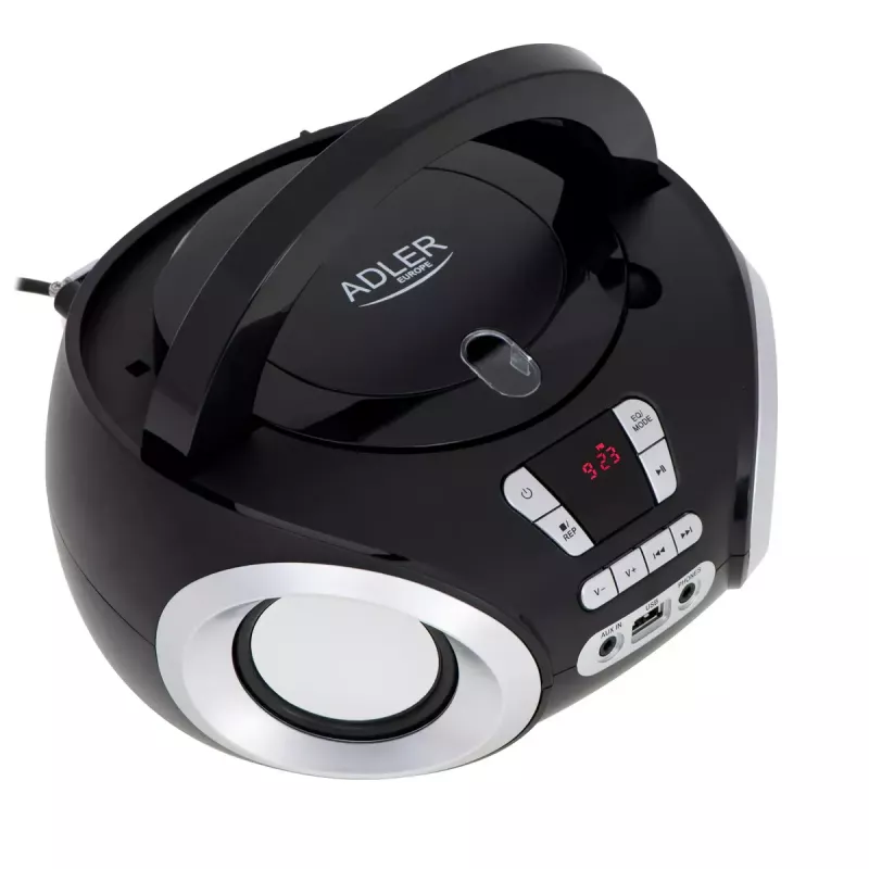 Portable CD player Adler AD 1181 Black Silver