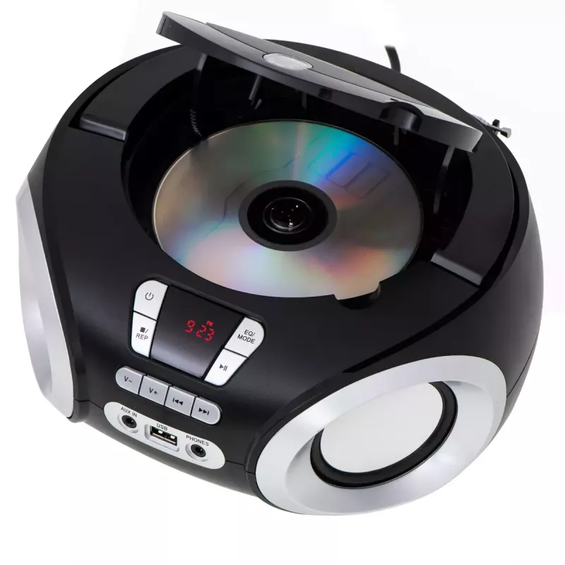 Portable CD player Adler AD 1181 Black Silver