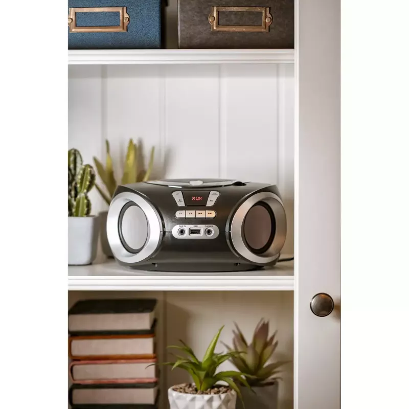 Portable CD player Adler AD 1181 Black Silver