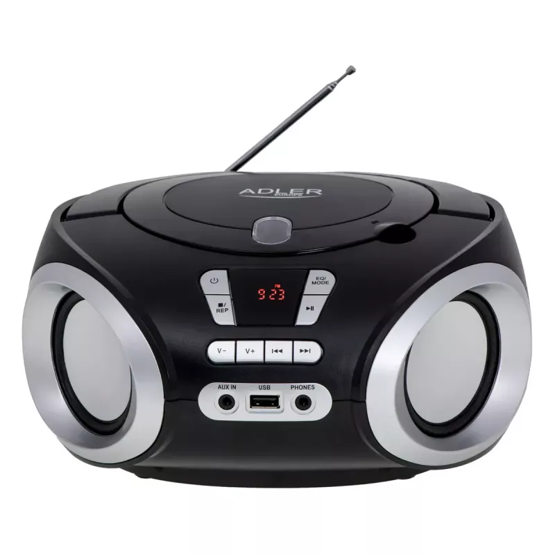 Portable CD player Adler AD 1181 Black Silver