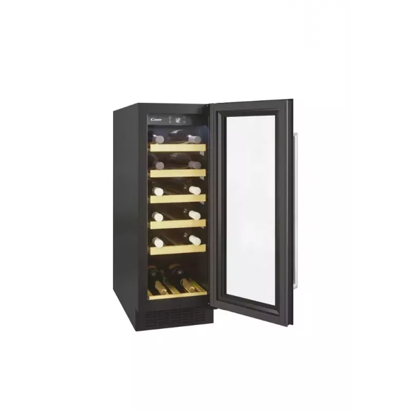 Built-in Wine Cooler Candy DiVino CCVB 30/1 Black 20 Bottles