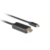 LANBERG Cable USB-c(m) -hdmi(m) 1m 4k 60hz Black