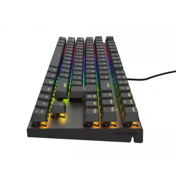 GENESIS Thor 303 TKL keyboard Gaming USB QWERTY Black RGB LED