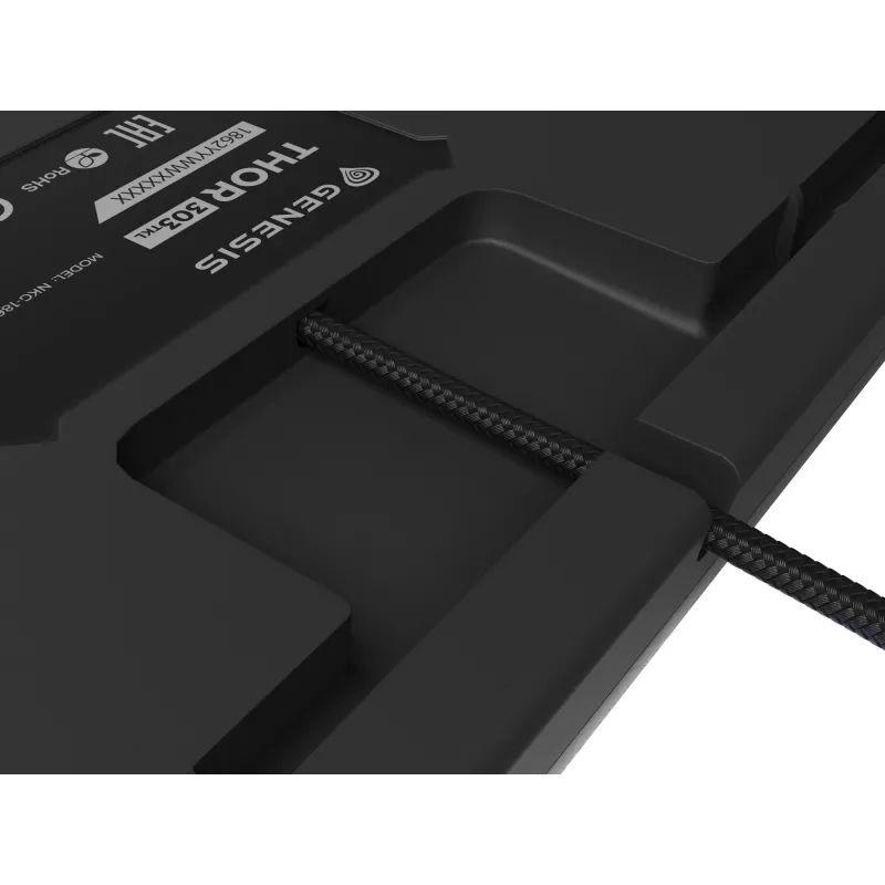 GENESIS Thor 303 TKL keyboard Gaming USB QWERTY Black RGB LED