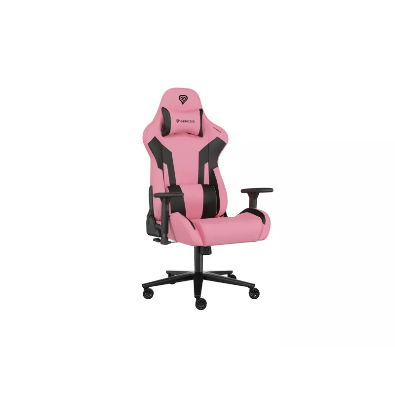 PC gaming chair GENESIS Nitro 720 Air filled seat Black Pink 150 kg