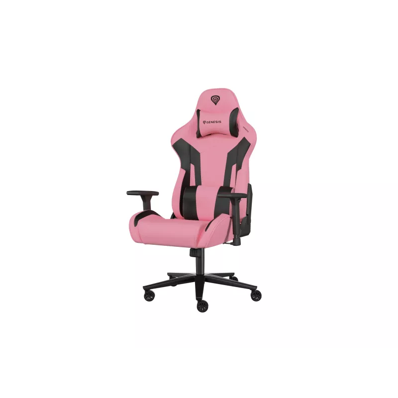 PC gaming chair GENESIS Nitro 720 Air filled seat Black Pink 150 kg