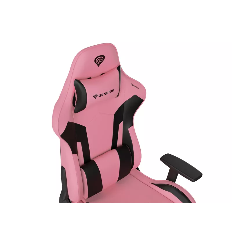 PC gaming chair GENESIS Nitro 720 Air filled seat Black Pink 150 kg