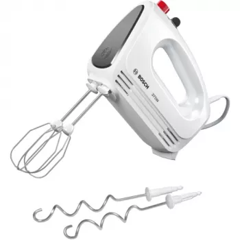 Hand mixer Bosch MFQ22100 — 375 W, hand-held, grey/white, 0.9 kg