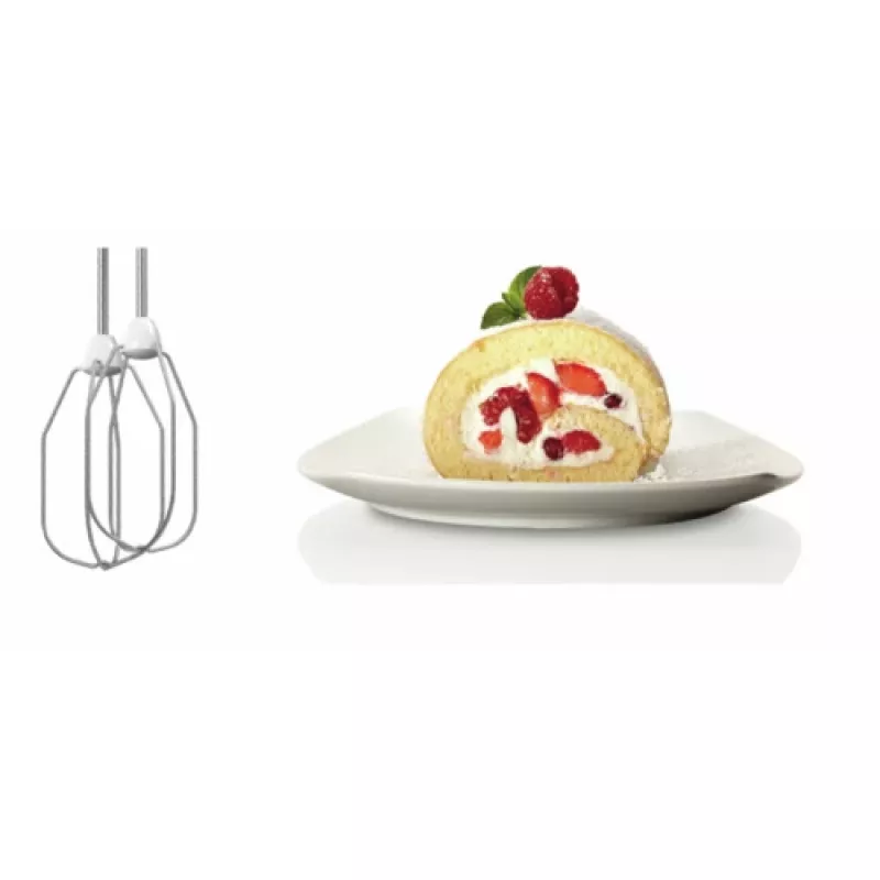 Hand mixer Bosch MFQ22100 — 375 W, hand-held, grey/white, 0.9 kg