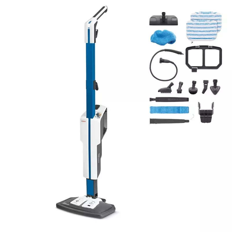Polti Vaporetto SV620_Style Steam mop 0.5 L 1500 W Blue, White