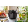 Electric pressure cooker Philips HD2151/40 — 5 L, 1000 W, 34 auto programs, black