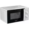 Solo microwave Gorenje 740248 — 800 W, 20 L, white, 5 power levels, 270 mm turntable