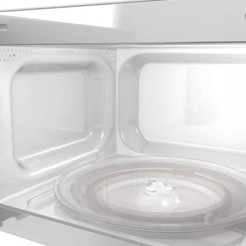 Solo microwave Gorenje 740248 — 800 W, 20 L, white, 5 power levels, 270 mm turntable