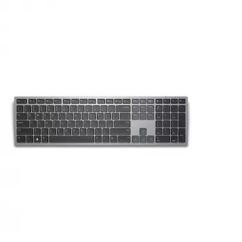 DELL Pro Plus Keyboard - KB700 - Russian (QWERTY), Full-size (100%), Wireless, RF Wireless + Bluetooth, QWERTY, Grey