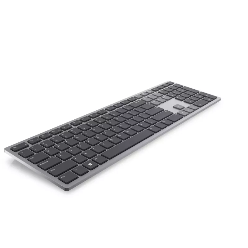 DELL Pro Plus Keyboard - KB700 - Russian (QWERTY), Full-size (100%), Wireless, RF Wireless + Bluetooth, QWERTY, Grey