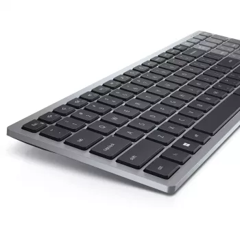 Keyboard DELL KB740 Office RF Wireless + Bluetooth QWERTY US International Grey Black
