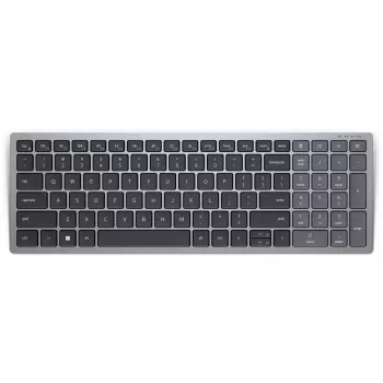 Keyboard DELL KB740 Office RF Wireless + Bluetooth QWERTY US International Grey Black