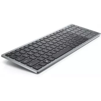 Keyboard Dell Pro Plus Compact KB740 — Full-size (100%), RF Wireless + Bluetooth, Russian QWERTY, Black/Grey