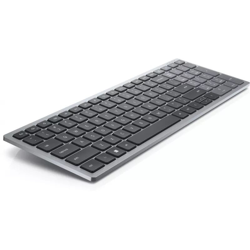 Keyboard Dell Pro Plus Compact KB740 — Full-size (100%), RF Wireless + Bluetooth, Russian QWERTY, Black/Grey