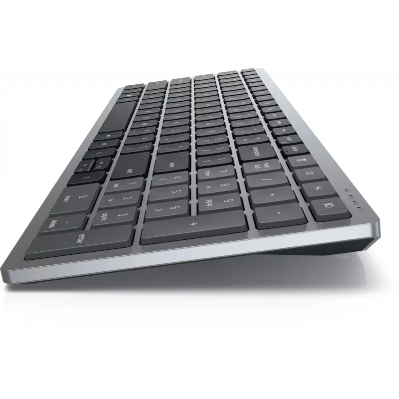 Keyboard Dell Pro Plus Compact KB740 — Full-size (100%), RF Wireless + Bluetooth, Russian QWERTY, Black/Grey