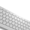 Keyboard and Mouse Dell KM5221W Pro Wireless Set White 2.4 GHz
