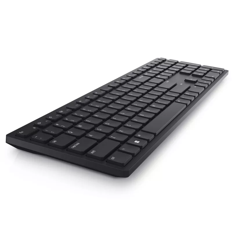 DELL Pro Keyboard - KB500 - Russian (QWERTY), Full-size (100%), Wireless, RF Wireless, Plunger key switch, QWERTY, Black