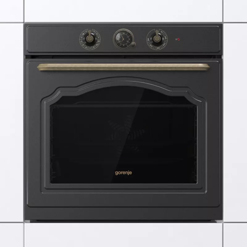 Gorenje BO3CO4L02 1 BOS67371CLB PL_ILCL, Large, Electric, 77 L, 2300 W, 77 L, 2300 W