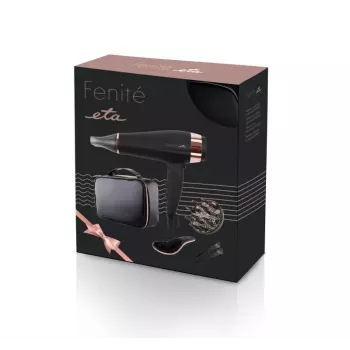 Hair dryer ETA ETA732090020 2200 W, ionic, cool shot, 3 heat levels, 2 speeds, black