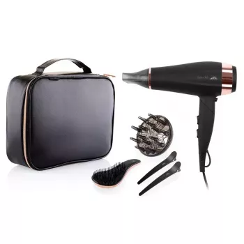 Hair dryer ETA ETA732090020 2200 W, ionic, cool shot, 3 heat levels, 2 speeds, black