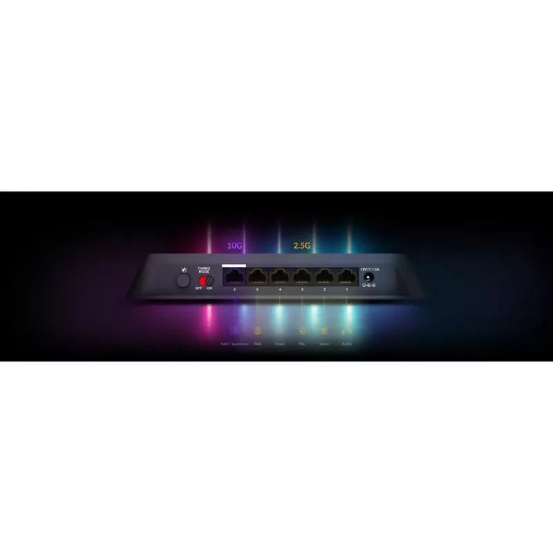 Unmanaged Switch D-Link DMS-106XT 6-Port 2.5G Ethernet 45 Gbit/s