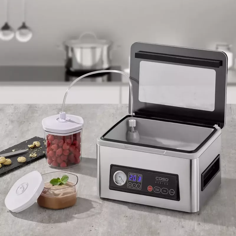 Vacuum sealer Caso VacuChef 50 Power 300 W stainless steel model 01416 for food preservation