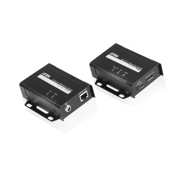 ATEN DisplayPort HDBaseT-Lite Extender 4K/40m;1080p/70m, 4096 x 2160 pixels, AV transmitter & receiver, 70 m, Wired, Black, HDCP