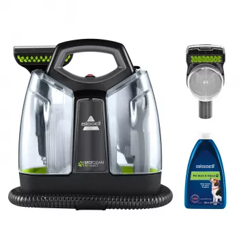 Bissell SpotClean Pet Select carpet cleaning machine Handheld Deep Black, Green, Transparent