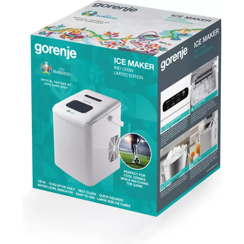 Gorenje IMD1200W ice cube maker Portable ice cube maker 12 kg/24h 120 W White