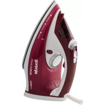 Gorenje SIH2200RBC Steam iron Ceramic soleplate 2200 W Red