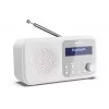 Sharp DR-P420(WH) Tokyo Portable Digital Radio, Portable, Digital, DAB, DAB+, FM, Auto scan, Auto tuning, 2 W, AAC