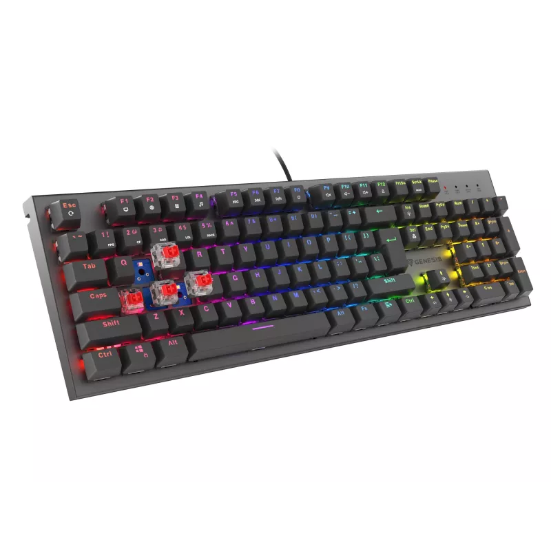 GENESIS Thor 303 keyboard Gaming USB QWERTY US International Black