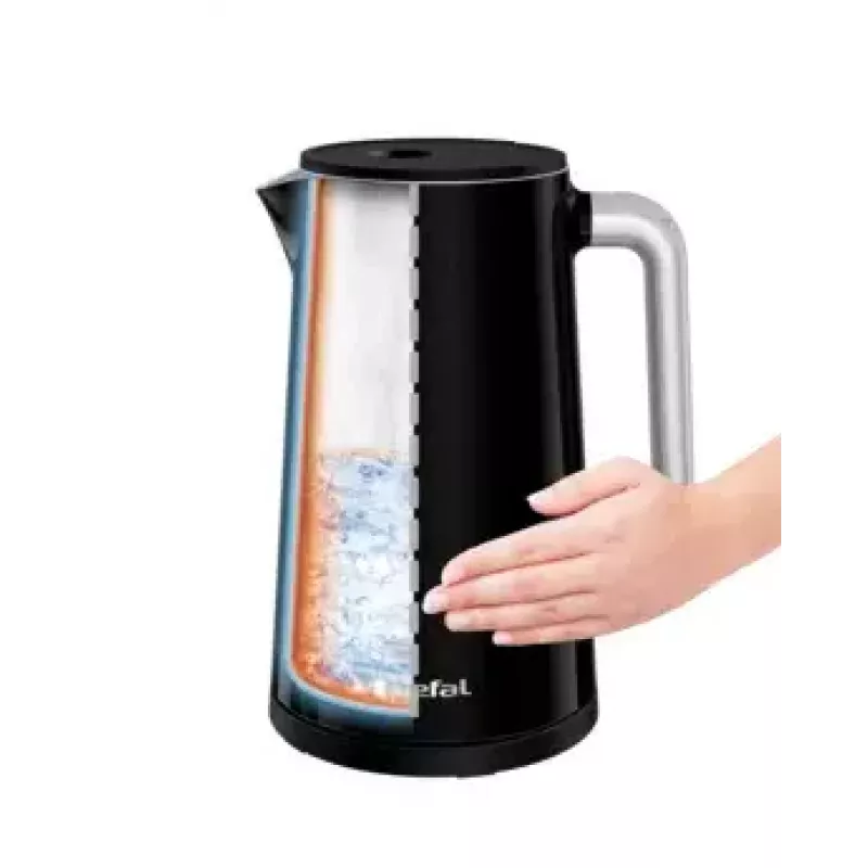 Tefal KO851 electric kettle 1.7 L 1800 W Black