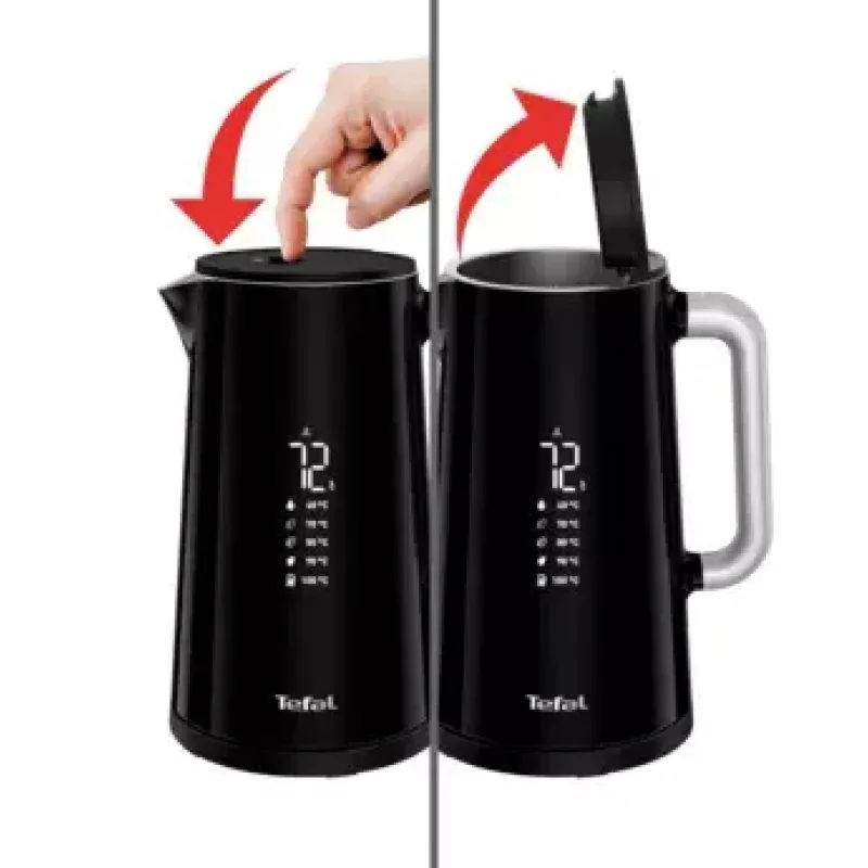 Tefal KO851 electric kettle 1.7 L 1800 W Black