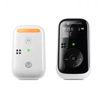 Motorola | Audio Baby Monitor | PIP11 | Backlit LCD display; Backlit LCD display; Night light; Room temperature monitoring; Adjustable C° and F° tempe