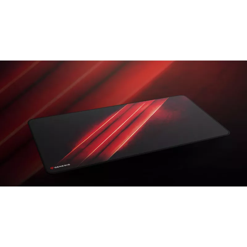 GENESIS Carbon 500 Maxi Flash G2 Gaming mouse pad Black, Red
